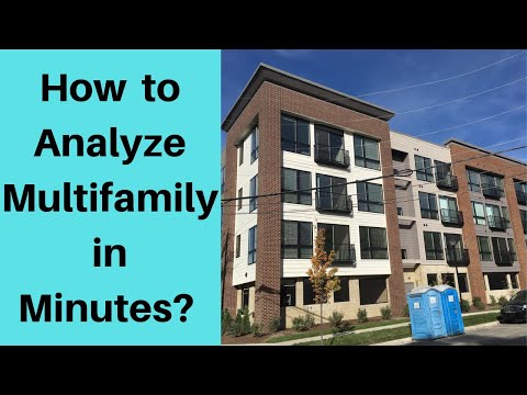 Earn out how to Analyze Multifamily Properties in 5 Minutes
